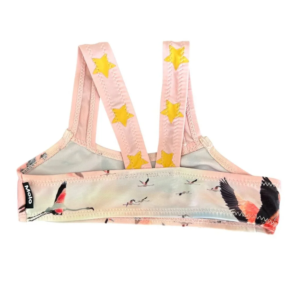 Molo Baby Toddler Girl Pink Bikini Size 18 Months